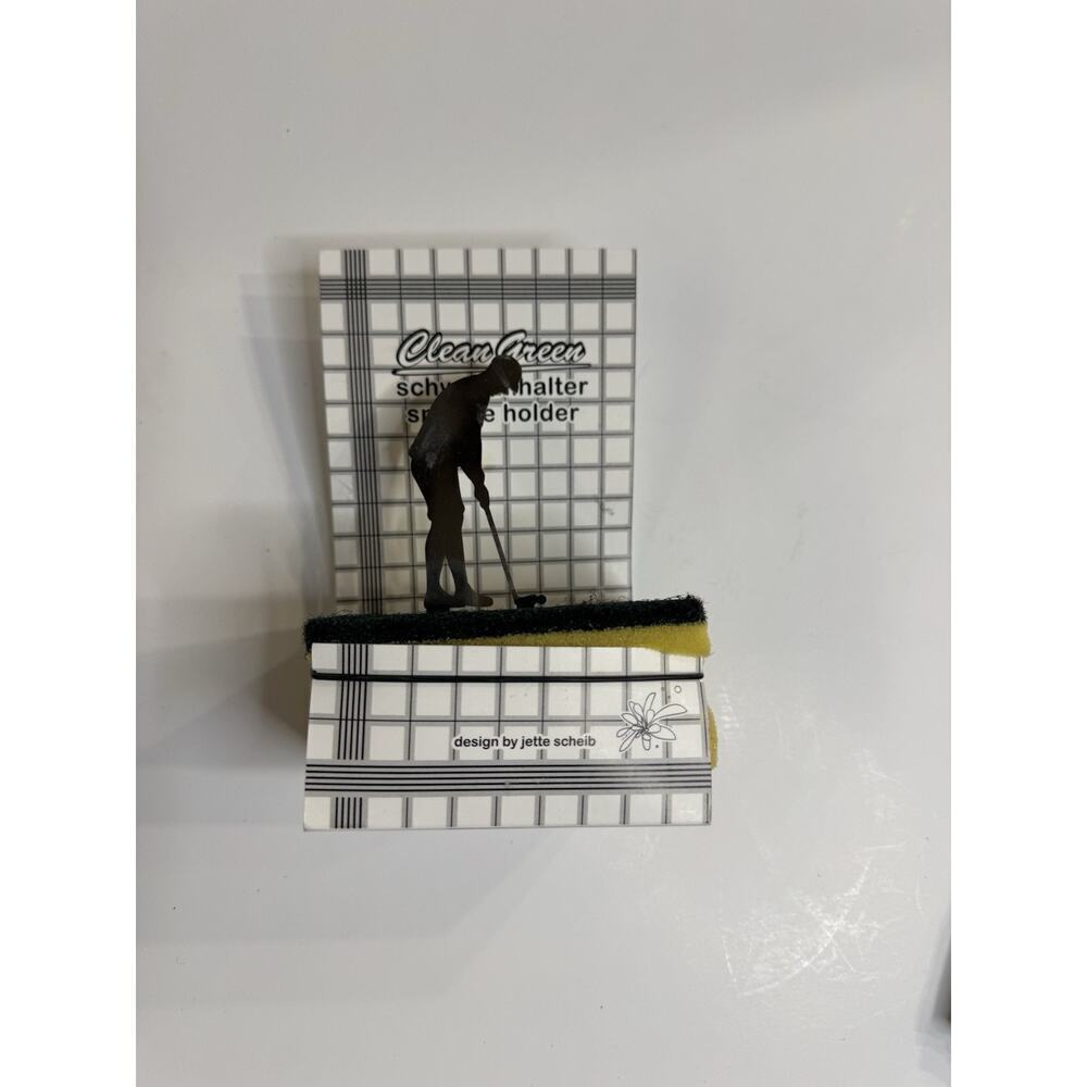 New Clean Green‎ Brand Golfer Sponge Holder M1